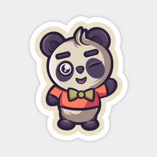 Hello Little Panda Magnet