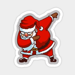 Dabbing Santa Christmas Tshirt Gift Dab Santa Claus T-Shirt 2 Magnet