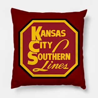 Kansas City Southern Lines 1887 Pillow