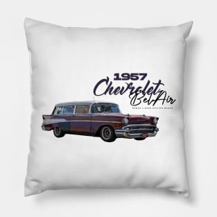 1957 Chevrolet Bel Air Nomad 2 Door Station Wagon Pillow