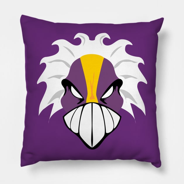 the Maxx minimal (variant with Headdress) Pillow by ToddPierce