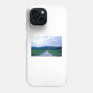 Vermont Road Going to Nowhere Phone Case