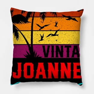 Vintage Joanne Limited Edition, Surname, Name, Second Name Pillow