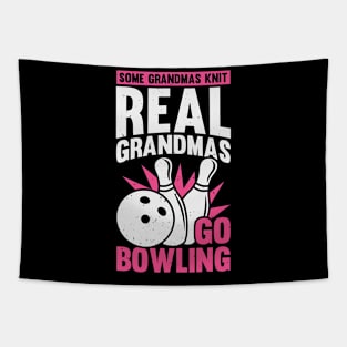 Bowling Player Grandma Bowler Grandmother Gift Tapestry