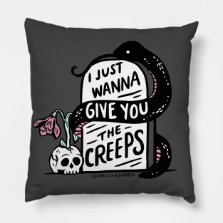 Creepy Pillow - I Just Wanna Give You the Creeps by awfullyadorable