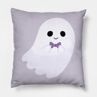 Bow Tie Ghost Pillow
