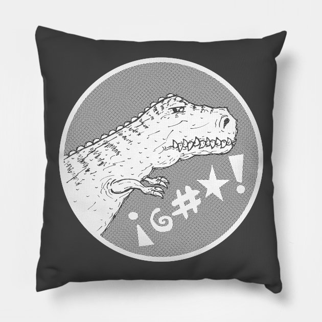 T-Rex Pillow by calavara