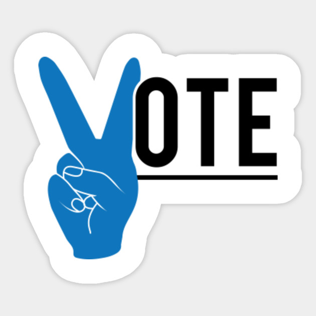 wining v sign vote t shirt victory hand symbol vote sign