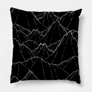 Rocks and peaks Pillow