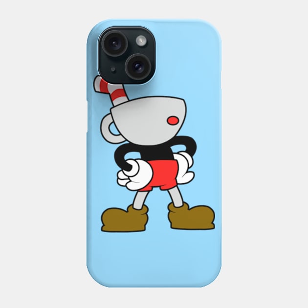 Cuphead Minimalist Phone Case by LuisP96