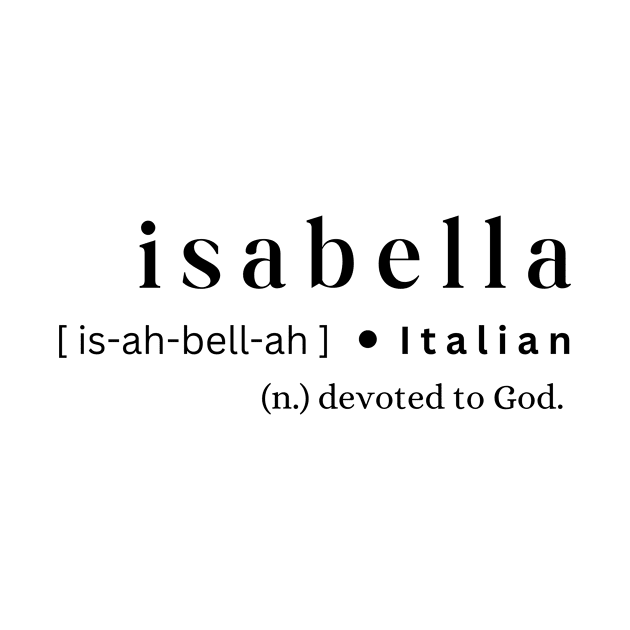 Isabella by MajesticWords