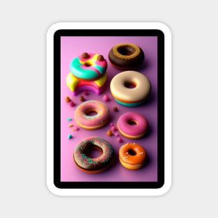 Sprinkles Donut Magnet