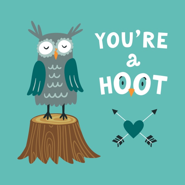 Valentine's Owl by Clown