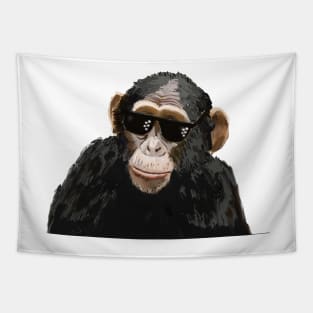 Gangster Chimp Tapestry