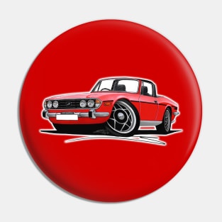 Triumph Stag Red Pin