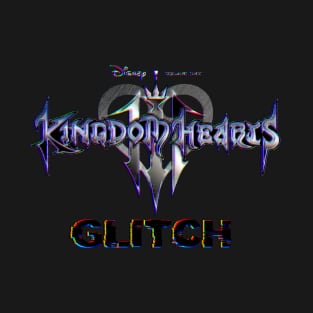 Kingdom Hearts - Logo Glitch Effect T-Shirt