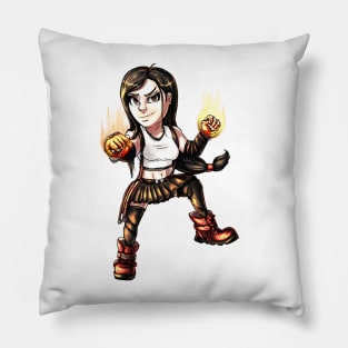 Chibi Tifa (Final Fantasy 7 Remake) Pillow