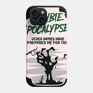 Funny Zombie Shirts nerd geek joke gift Phone Case