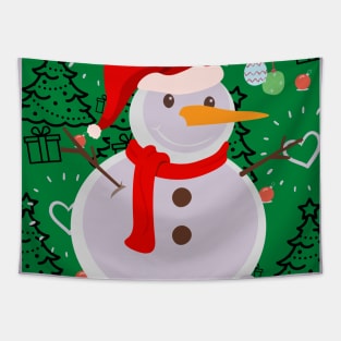 christmas winter holiday Tapestry