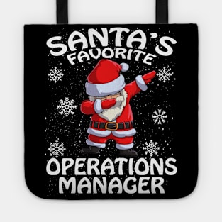 Santas Favorite Operations Manager Christmas Tote