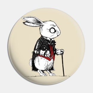 White Rabbit Pin