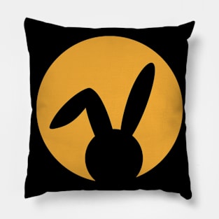 Bunny moon Pillow