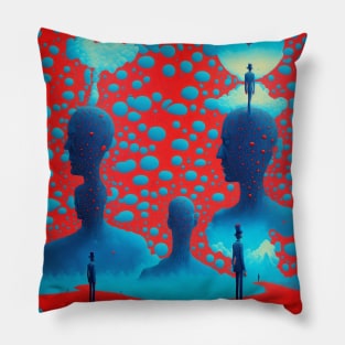 Abstract NFT artwork Pillow