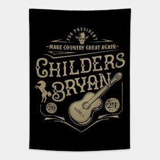 Childers Bryan 2024 For President Tapestry