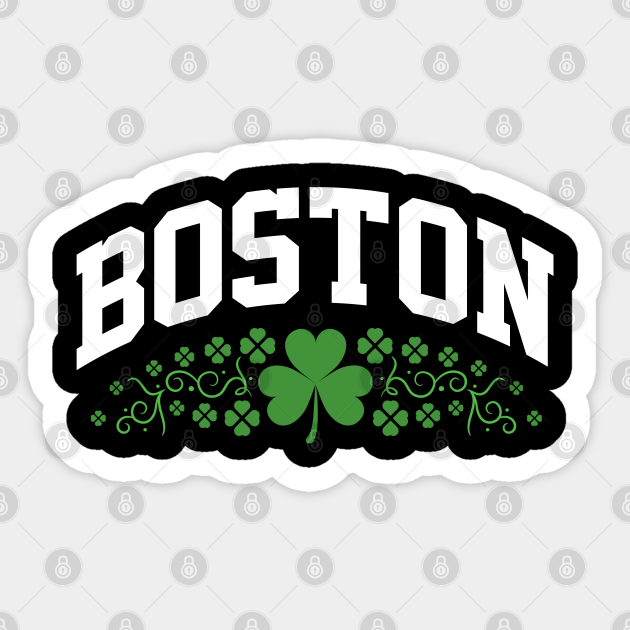 St Patricks Day Boston Shamrock Etched Bamboo Cutting Board St Patricks Day Boston Shamrock Etched Bamboo Cutting Board