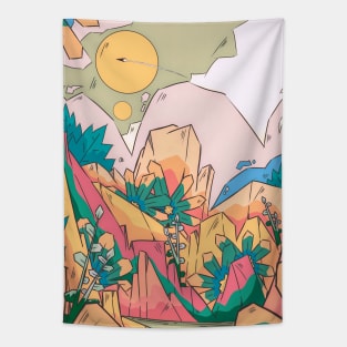 Summer planet Tapestry