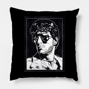 MARION COBRETTI - Cobra (Black and White) Pillow