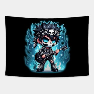 Chibi Rocker Tapestry