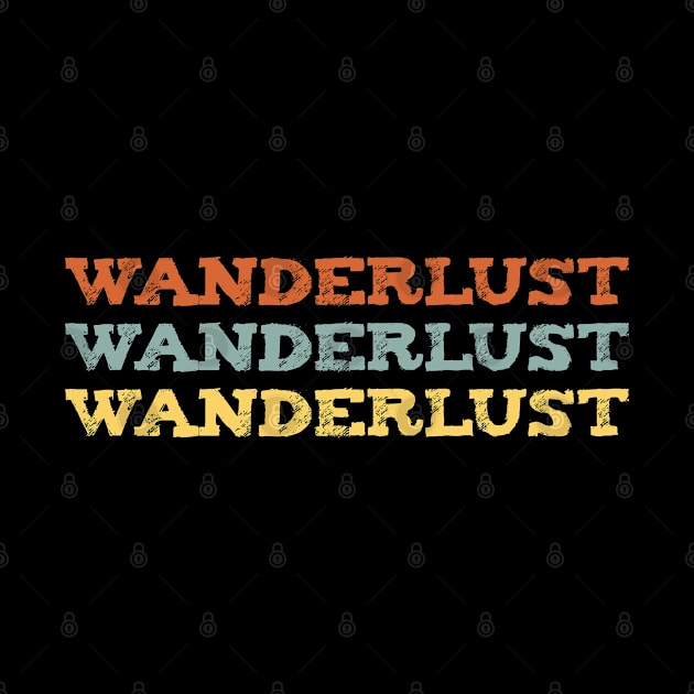 WANDERLUST Retro design by Pack & Go 