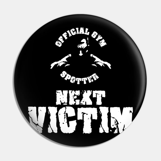 Gym Spotter Victim Pin by Spikeani
