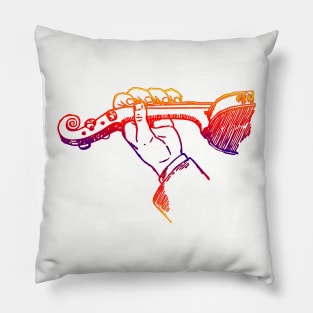 Colour Violin Pillow