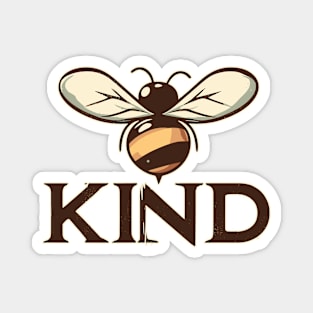 Bee Kind Retro Magnet