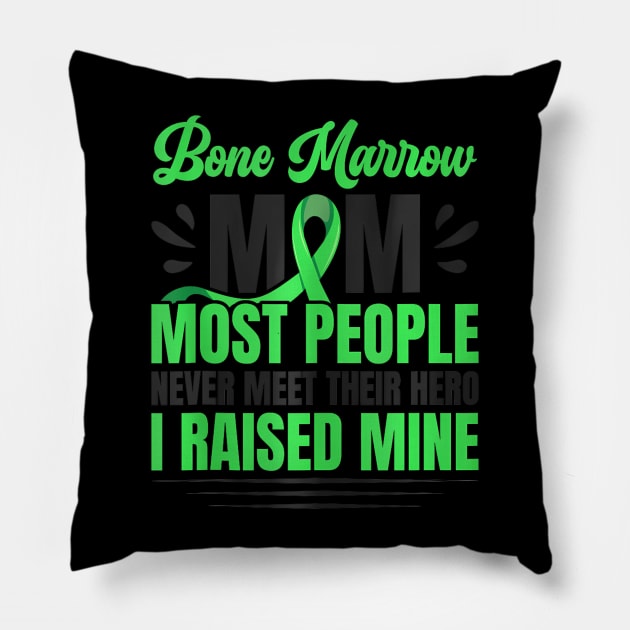 Bone Marrow Transplantation Survivor Bone Marrow Donor Pillow by Mind Shapers