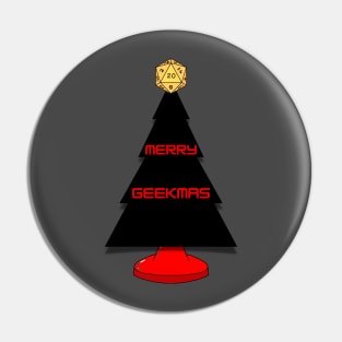 D&D & Christmas Trees Pin