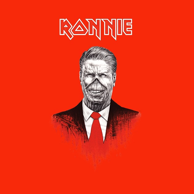Ronnie Reagan by groanman