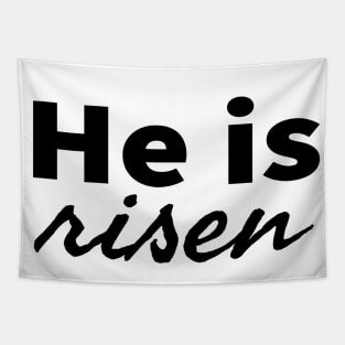 He Is Risen Cool Inspirational Christian Tapestry