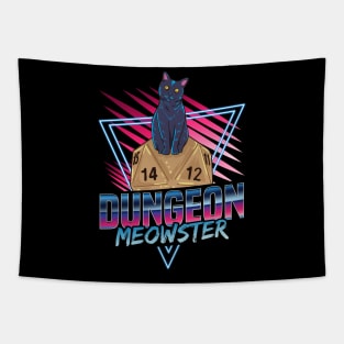 Dungeon Meowster Tabletop Gamer Tapestry