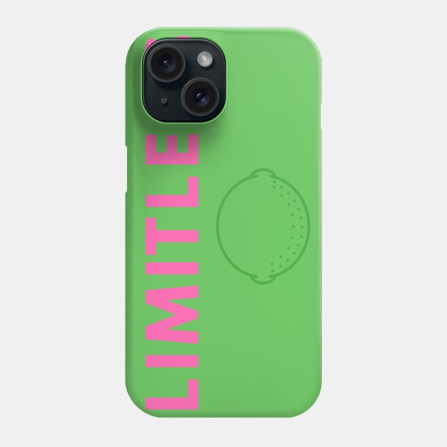 Limitless Lime Phone Case by aybe7elf