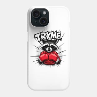 Boxer raccoon Phone Case