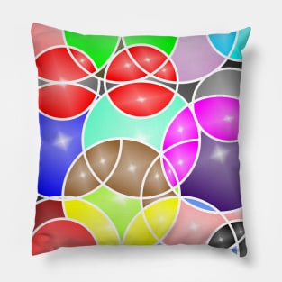 Mixed Circle Pillow