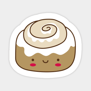 Cute Kawaii Cinnamon Bun Magnet