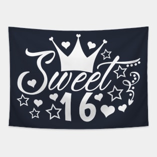 Sweet Sixteen Tapestry