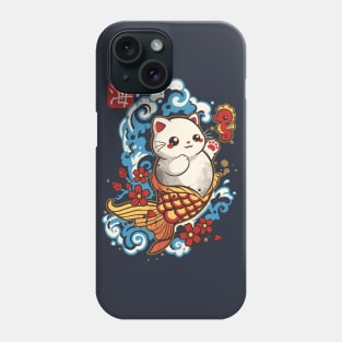 Cat mermaid Phone Case