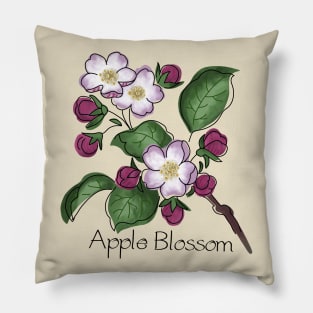 Apple Blossom Pillow