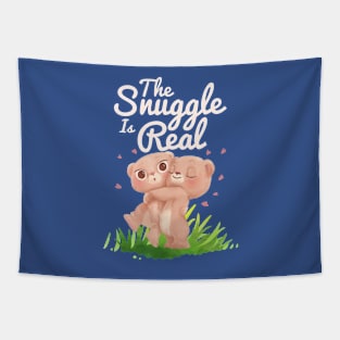 The Snuggle Is Real Tapestry