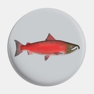 Coho Salmon - Spawn Phase Pin